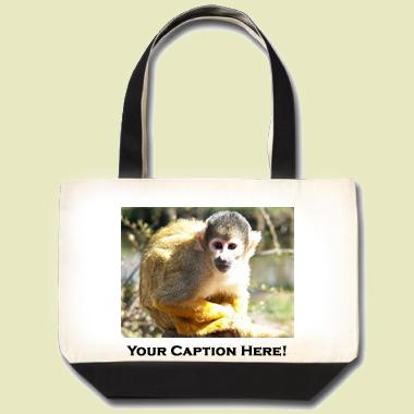 Spider Monkey Tote Bag