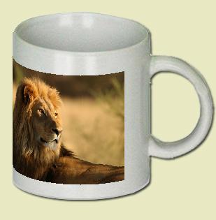 Lion Coffee Mug