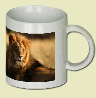 Lion Coffee Mug