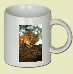 Lion Coffee Mug