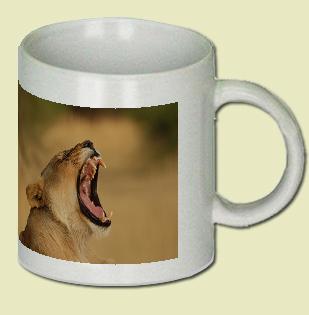 Lion Coffee Mug