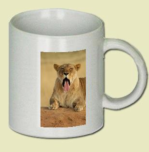 Lion Coffee Mug