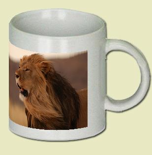 Lion Coffee Mug