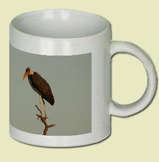 Marabou Crane Coffee Mug