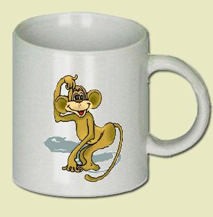 Macaque Coffee Mug