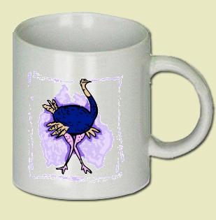 Ostrich Coffee Mug