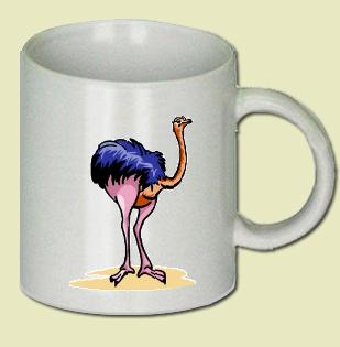 Ostrich Coffee Mug