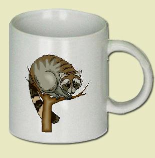 Raccoon Coffee Mug