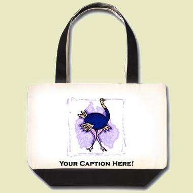 Ostrich Tote Bag