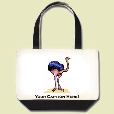 Ostrich Tote Bag