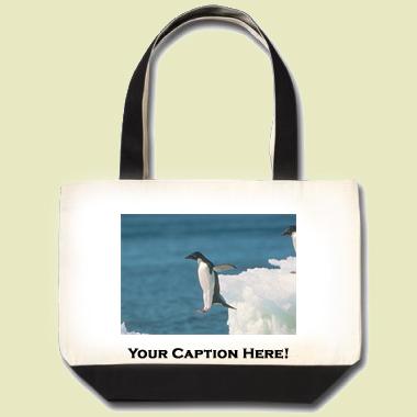 Adelie Penguin Tote Bag