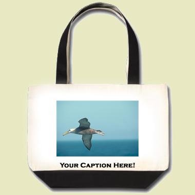 Waved Albatross Tote Bag