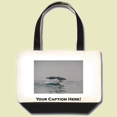 Gray Whale Tote Bag