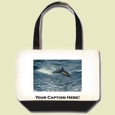 Long-beaked Common Dolphin Tote Bag