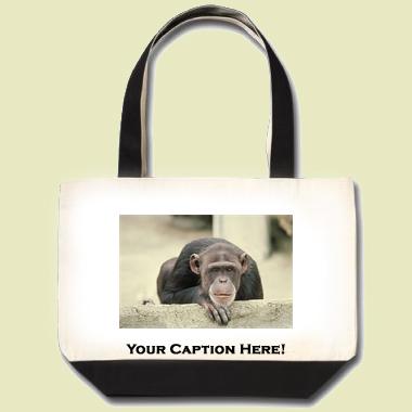 Chimpanzee Tote Bag