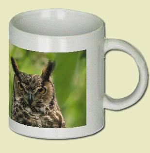 Great Horned Owl Coffee Mug