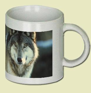 Timber Wolf Coffee Mug