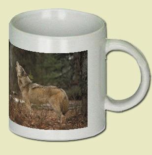 Timber Wolf Coffee Mug