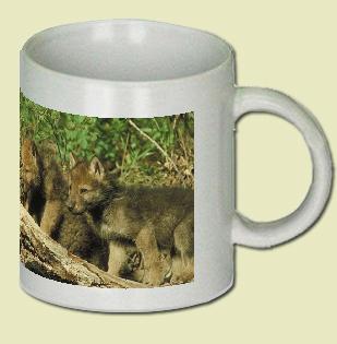 Timber Wolf Coffee Mug