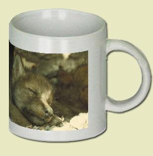 Timber Wolf Coffee Mug