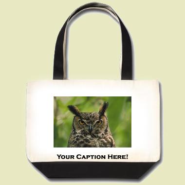 Great Horned Owl Tote Bag