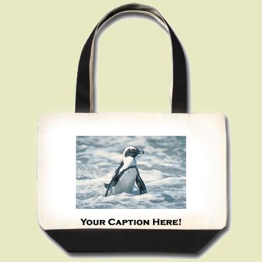 Cape Penguin Tote Bag