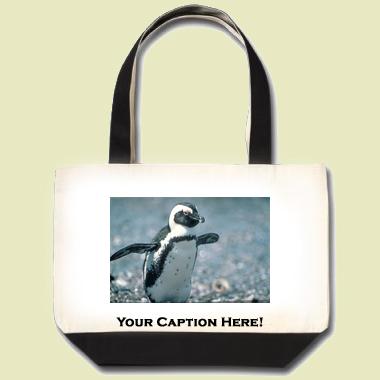 Cape Penguin Tote Bag