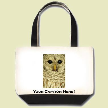 Barred Owl Tote Bag