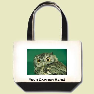 Screech Owl Tote Bag