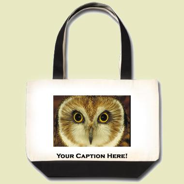 Short-Eared Owl Tote Bag