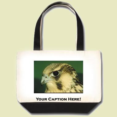 Young Peregrine Falcon Tote Bag