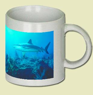 Caribbean Reef Shark Coffee Mug