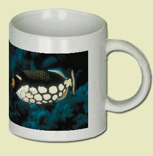 Clown Trigger Fish Coffee Mug