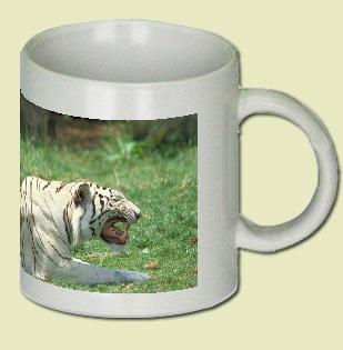 White Tiger Coffee Mug