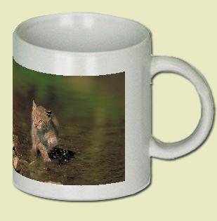 Eurasian Lynx Coffee Mug