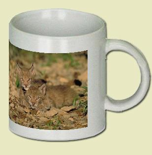 Eurasian Lynx Coffee Mug