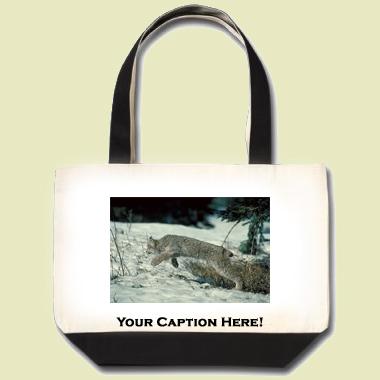 Canada Lynx Tote Bag