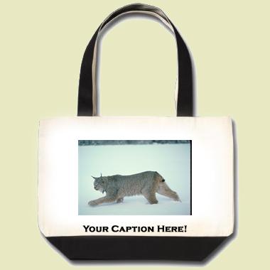 Canada Lynx Tote Bag