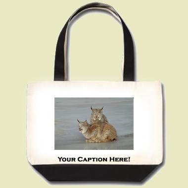 Canada Lynx Tote Bag