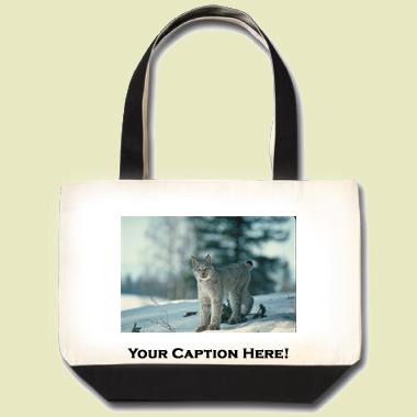 Canada Lynx Tote Bag