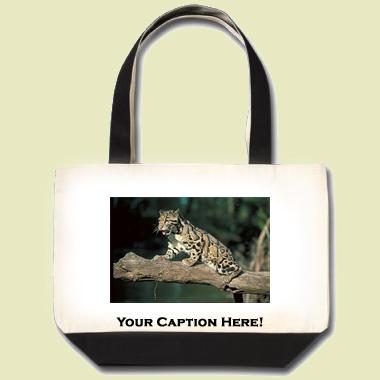 Clouded leopard Tote Bag