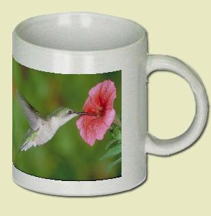 Ruby-throated Hummingbird Coffee Mug