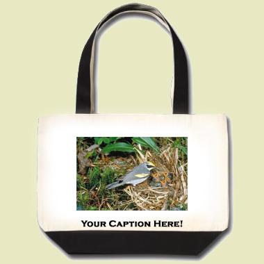 Golden-winged Warbler Tote Bag