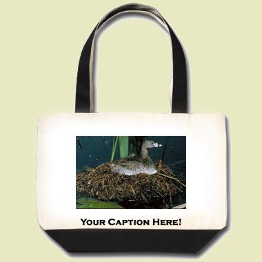 Pied-billed Grebe Tote Bag