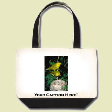 Yellow Warbler Tote Bag