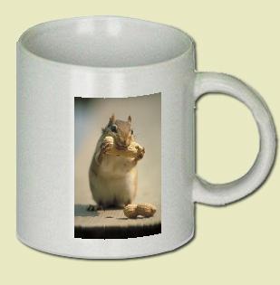 Red chipmunk Coffee Mug