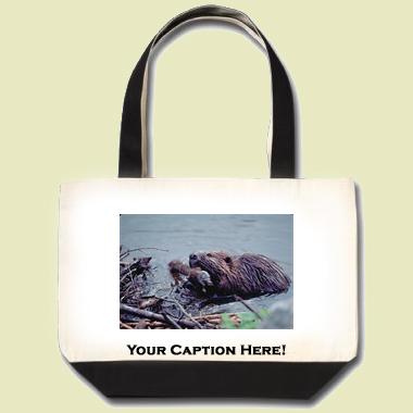 Beaver Tote Bag