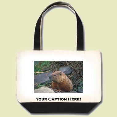 Groundhog Tote Bag