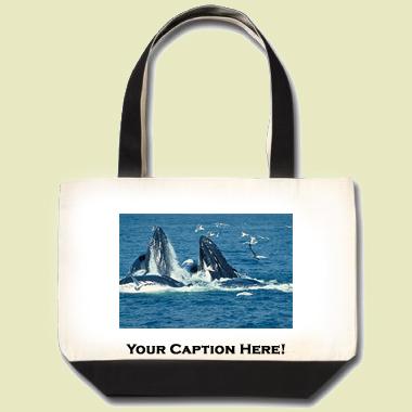 Humpback Whale Tote Bag