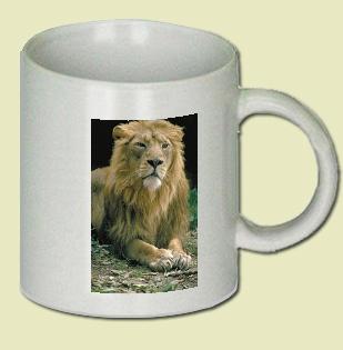 Lion Coffee Mug